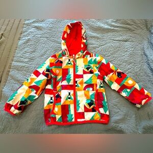 Columbia Unisex Toddler Reversible Windbreaker, size 4T